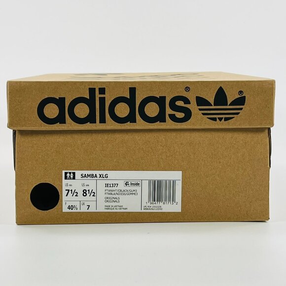 Adidas Samba XLG \'Black White\' IE1377 Multi Size main image 12